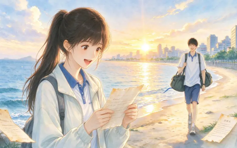 許畔畔書，何懿親啟