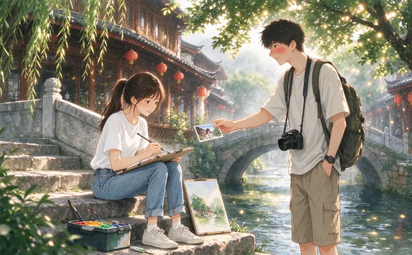 四方街沒有雨季